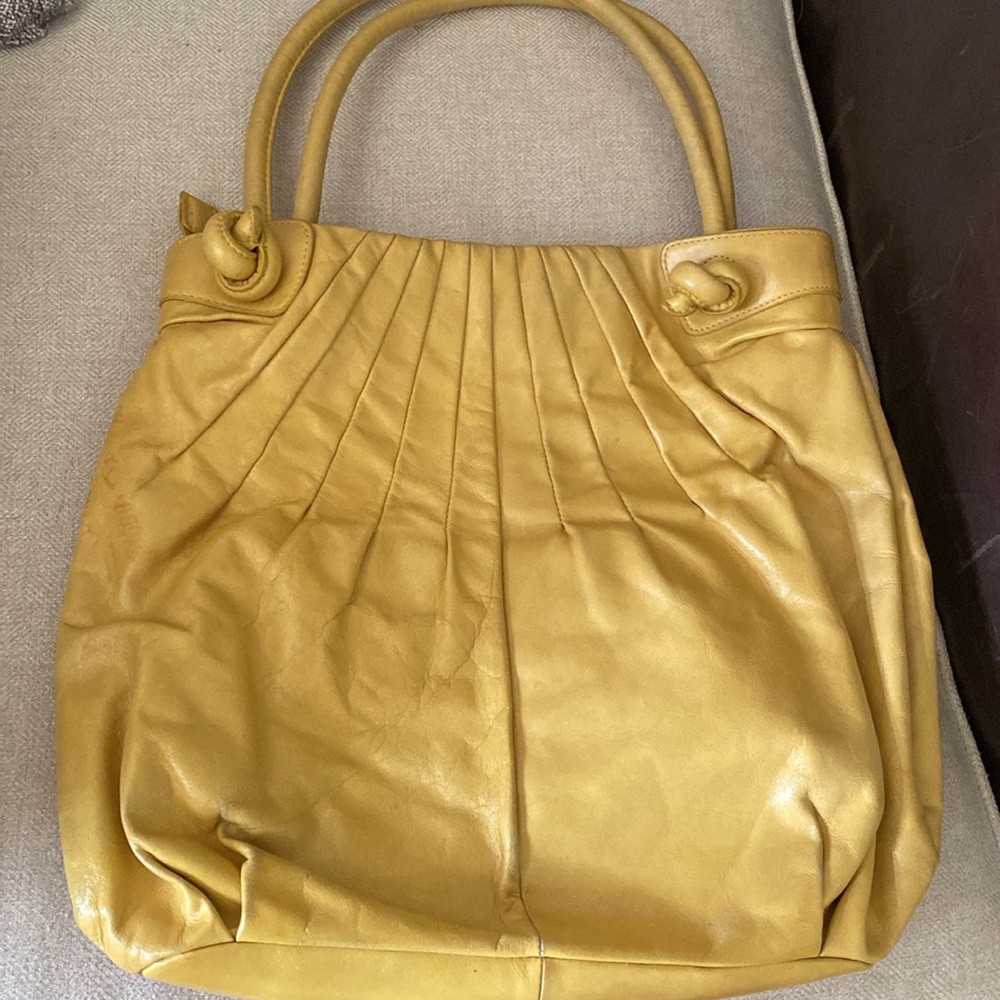 HOBO pleated leather bag